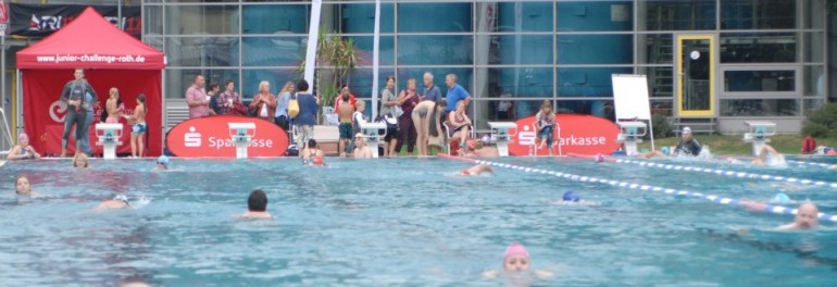 2. Challenge Swim Night am 17. August 2013: Jede Bahn zählt!