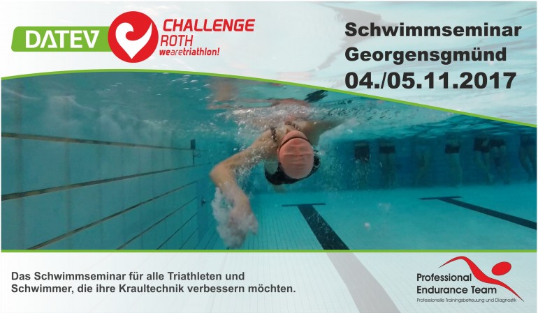 DATEV Challenge Roth Schwimmseminar 4./5.11.2017