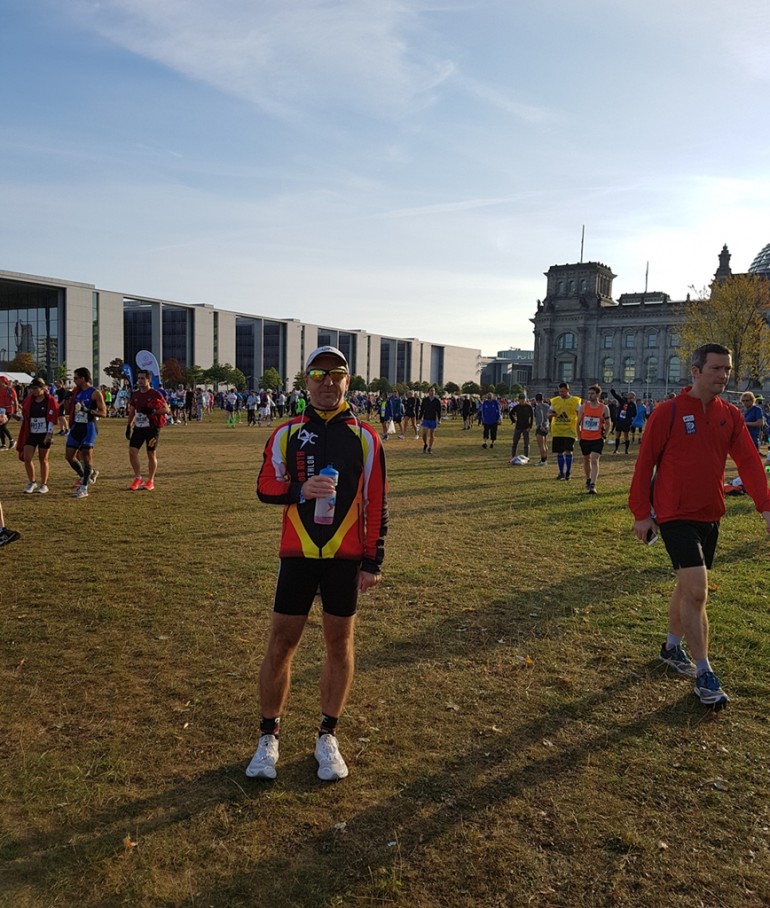 Frank Kaldun – Marathon Berlin – kaum 1 Meter ohne Zuschauer