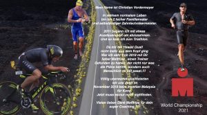 Christian Vordermayer auf dem Weg zum Ironman Hawaii