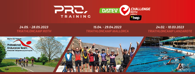 DATEV Challenge Roth Triathloncamps powered by hep