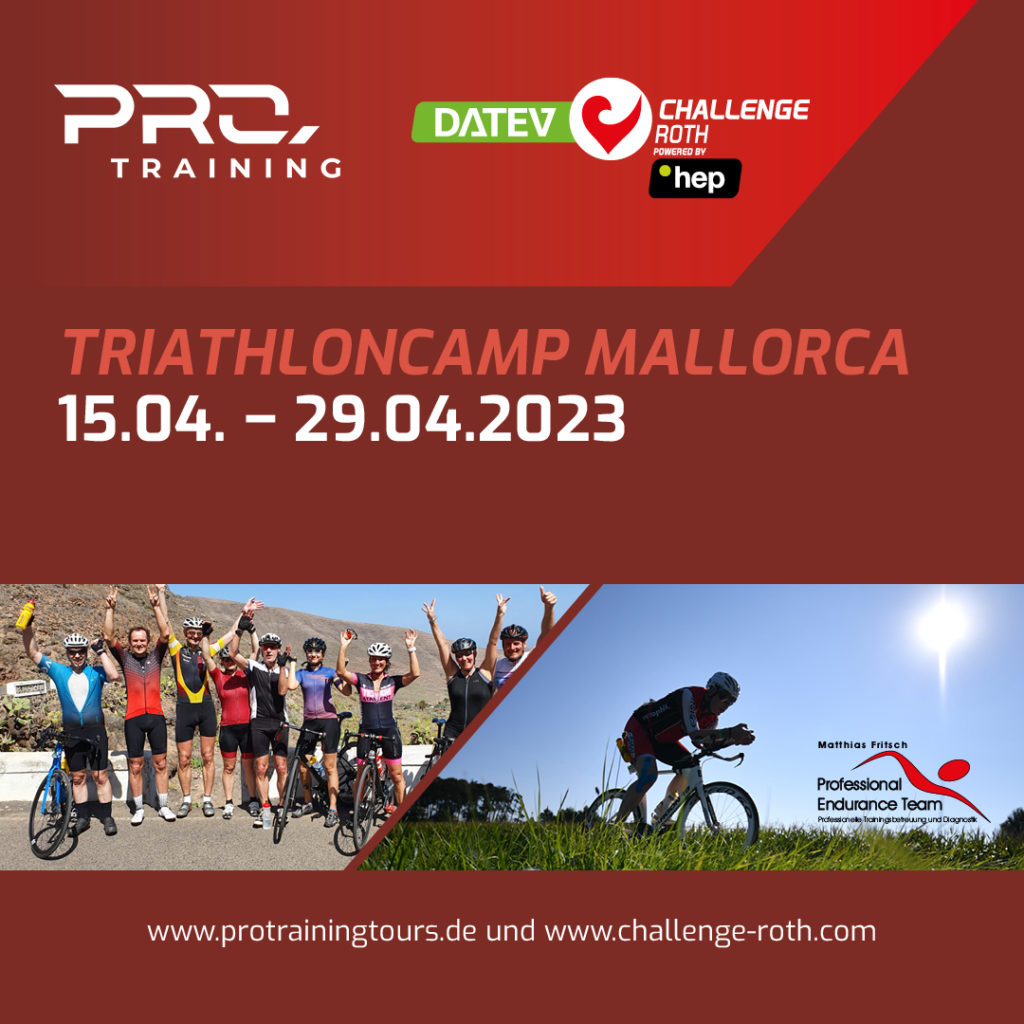 DATEV Challenge Roth Triathloncamp Mallorca powered by hep