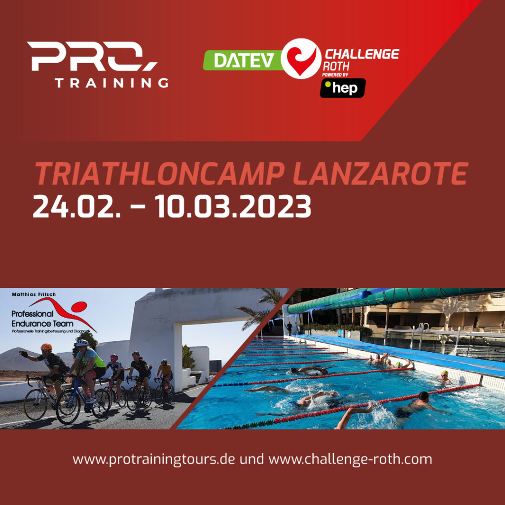 DATEV Challenge Roth Triathloncamp Lanzarote powered by hep