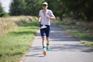 Maximilian Küspert beim auf der Laufstrecke des Knappenman