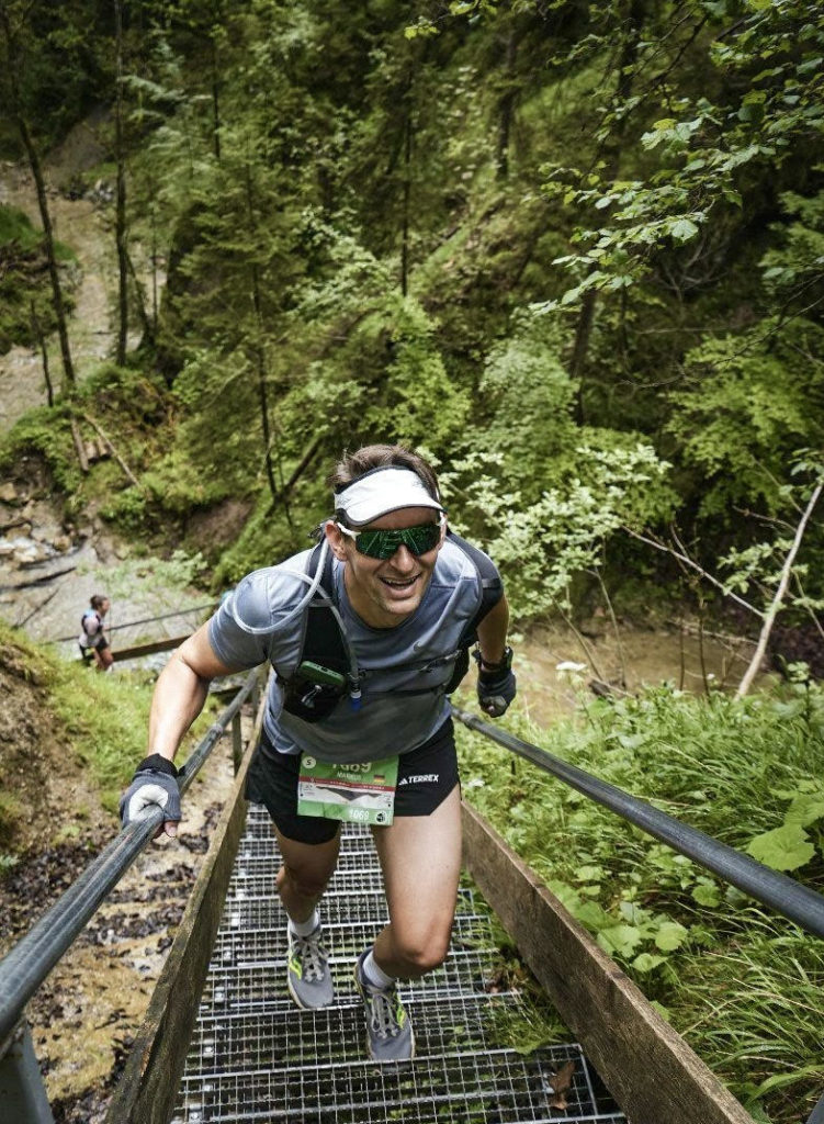 Markus Werner auf der Strecke des Mountainman Nesselwang
